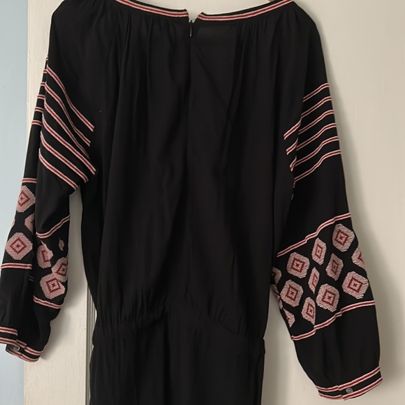Ann Taylor loft festival boho romper, embroidered beautiful piece - Picture 9 of 10